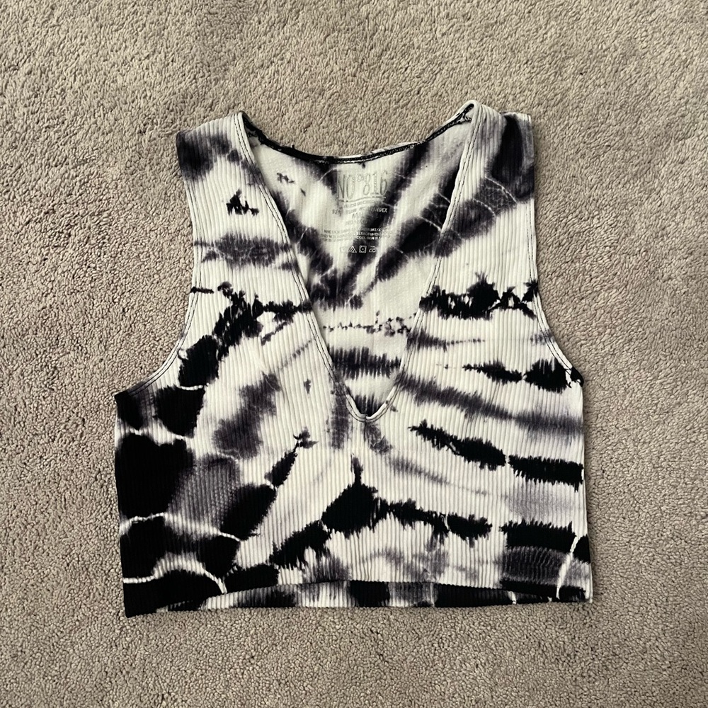 Tie dye crop top